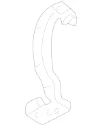 2106201672 - Cowl, Front Panel: Stiffener for Mercedes-Benz Image