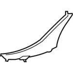 FT4Z17F804A - : Air Duct for Ford: Edge Image