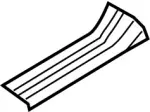76953CZ76B - Body: Sill Plate for INFINITI: FX35, FX45 Image