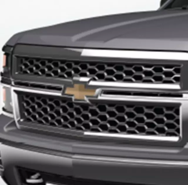23474579 - Exterior: Exterior Trim, Chrome Grille Kit for Chevrolet: Silverado 1500, Silverado 2500 HD, Silverado 3500 HD Image