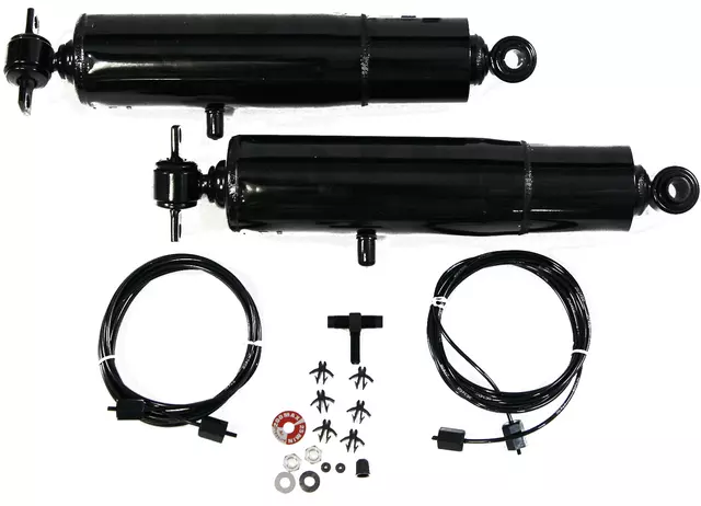 504550 - : Rear Shock Absorber for Cadillac: Escalade | Chevrolet: Blazer, Express 1500, Express 2500, Express 3500, Suburban C1500, Suburban C2500, Suburban K1500, Suburban K2500, Tahoe | GMC: Savana 1500, Savana 2500, Savana 3500, Suburban C1500, Suburban C2500, Suburban K1500, Suburban K2500, Yukon Image