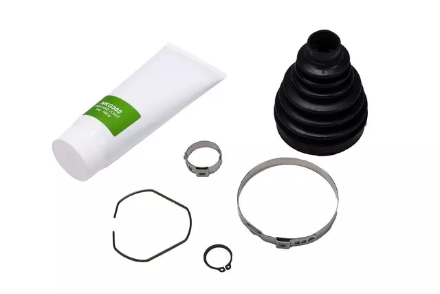 Front Passenger Side Wheel Half-Shaft Constant Velocity (CV) Inner Boot Kit with Clamps and Rings - GM (95015119)