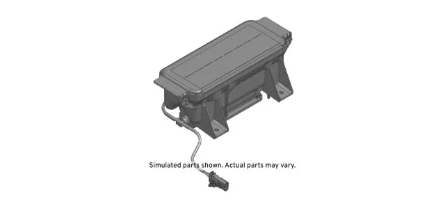22871096 - Electrical: Passenger Inflator Module for Chevrolet: Express 1500, Express 2500 | GMC: Savana 1500, Savana 2500 Image