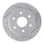83067080R - : DFC Geoperformance Rotor - Drilled and Slotted for DYNAMIC FRICTION Image