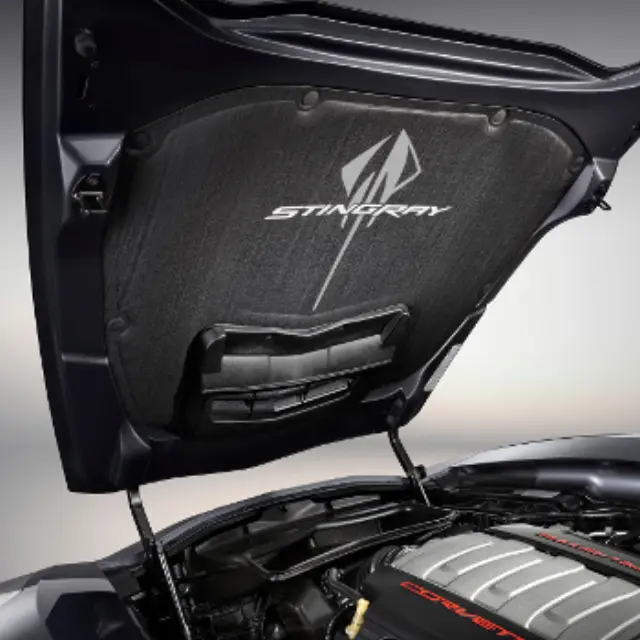 23489882 - Exterior: Under-Hood Liner, Black for Chevrolet: Corvette Image