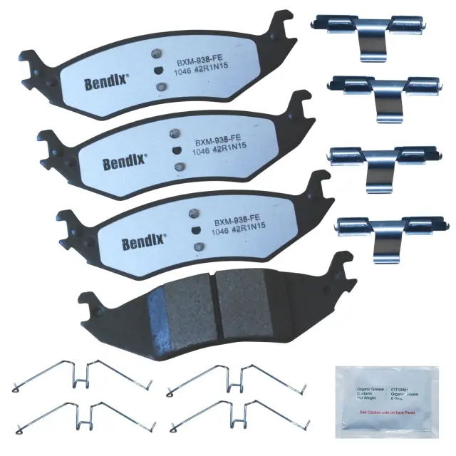 MKD1046FM - : BENDIX Fleet MetLok Brake Pad for BENDIX Image