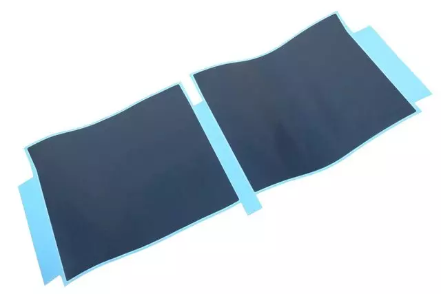 23156189 - : 2015-2019 Chevrolet Corvette - Cyber Gray Metallic Rear End Spoiler Decal for GM Image