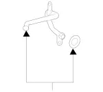 2712031002 - Engine: Return Tube for Mercedes-Benz Image