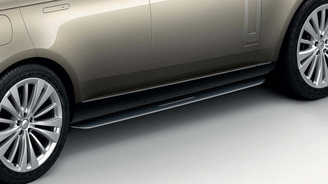 VPLKFSS001 - Exterior: Fixed Side Steps - Bright Finish for Land-Rover Image