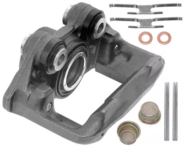 Front Driver Side Disc Brake Caliper Assembly (Friction Ready Non-Coated), Remanufactured - GM (19141272)