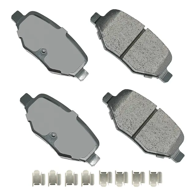 ACT1377A - Brake: Akebono ProACT Ultra Premium Ceramic Disc Brake Pad Kit for AKEBONO Image
