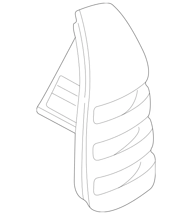2028205366 - Electrical System: Lens for Mercedes-Benz: C230, C280, C43 AMG Image image
