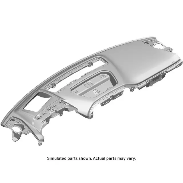 84553050 - : Instrument Panel for Chevrolet: Silverado 1500, Silverado 1500 LTD, Silverado 2500 HD, Silverado 3500 HD | GMC: Sierra 1500, Sierra 1500 Limited, Sierra 2500 HD, Sierra 3500 HD Image