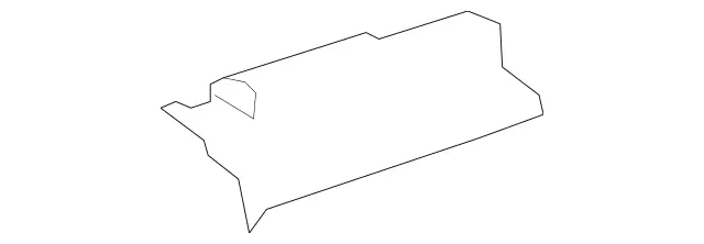 2216828871 - Exhaust System: Shielding for Mercedes-Benz: 250, 300S, CL550, CL600, CL63 AMG, CL65 AMG, S350, S400, S500, S550, S600, S63 AMG Image image