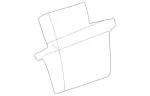 119881078 - Covering and Lining: Clamp for Mercedes-Benz Image