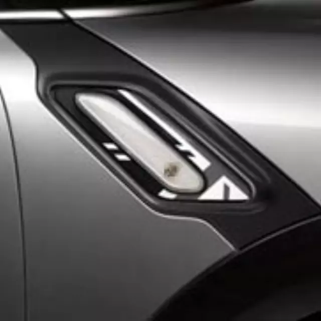 51132184057 - Exterior: Side Scuttle Insert - Black Jack - Set Of 2 for Mini: Cooper Countryman, Cooper Paceman Image