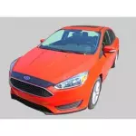 VFV6Z16C900A - Exterior: Hood Protector by Lund - Aeroskin for Ford: Focus Image