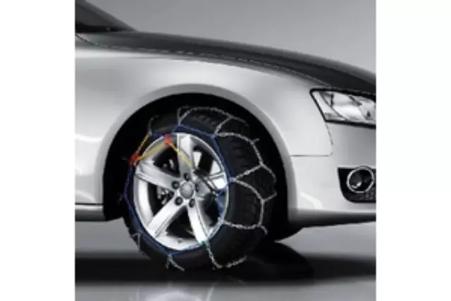 8P0091375 - Wheels: Snow Chains for Audi: A3, A3 Quattro, A3 Sportback e-tron, A4 Quattro, A5 Quattro, A6 Quattro, A8 Quattro, Q5, Q7, R8, RS3, S3, S4, S5, TT Quattro, TT RS Quattro, TTS Quattro Image