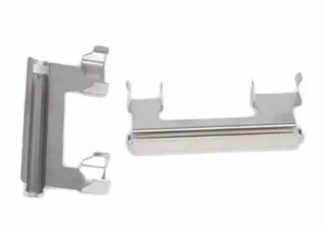18040096 - Brakes: Disc Brake Anti-Rattle Clip for Cadillac: DeVille, DTS | Chevrolet: Avalanche 2500, Express 2500, Express 3500, Silverado 1500 HD, Silverado 1500 HD Classic, Silverado 2500, Silverado 2500 HD, Silverado 2500 HD Classic, Silverado 3500, Silverado 3500 Classic, Suburban 2500 | GMC: Savana 2500, Savana 3500, Sierra 1500 HD, Sierra 1500 HD Classic, Sierra 2500, Sierra 2500 HD, Sierra 2500 HD Classic, Sierra 3500, Sierra 3500 Classic, Yukon XL 2500 | Hummer: H2 Image image