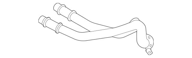 1678305502 - Heating and Ventilation: Piping Group for Mercedes-Benz: GLE350, GLE450, GLE450e, GLE53 AMG, GLE580, GLE63 AMG S, GLS450, GLS580, GLS63 AMG, Maybach GLS600 Image image