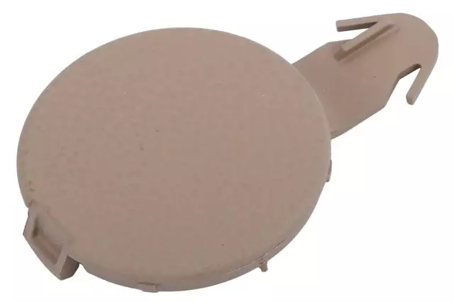 Medium Cashmere Passenger Side Front Floor Console Bolt Access Hole Cover - GM (23235303)