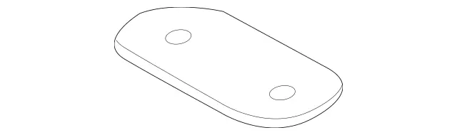 2044750185 - Fuel System: Metal Mounting Sheet for Mercedes-Benz: C250, C300, C350, C63 AMG, CLS400, CLS550, CLS63 AMG, CLS63 AMG S, E250, E350, E400, E550, E63 AMG, E63 AMG S, GLK250, GLK350 Image image