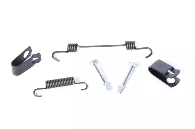 22857908 - : Rear Parking Brake Hold Down Spring Kit with Springs, Pins, and Retainers for Cadillac: ATS, CTS | Chevrolet: Camaro, Corvette Image