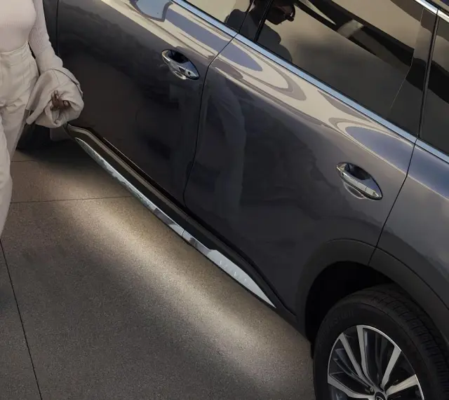 T99F46SA3C - Exterior: INFINITI Radiant Illuminated Exterior Welcome Light w/Logo for INFINITI: QX60 Image