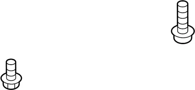 1121N6021 - Body: Upper Extension Bolt for INFINITI: FX35, FX37, FX50, QX50, QX55, QX56, QX70, QX80 Image