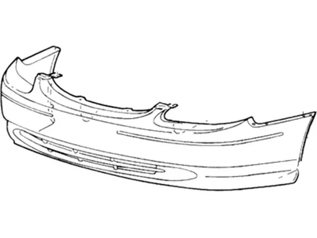 4F1Z17D957DA - Body: Bumper Cover for Ford: Taurus Image