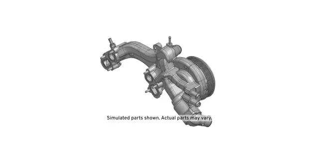 12725190 - Cooling System: Water Manifold for Chevrolet: Corvette Image
