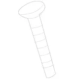 6539 - Trim: Hexalobular Screw for Mercedes-Benz Image