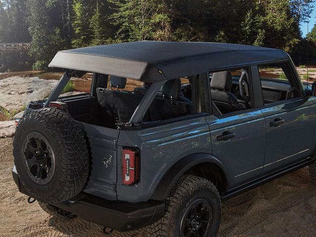 VM2DZ78501C25E - Body: Trektop Soft Vinyl Retractable Top 4-Door for Ford: Bronco Image