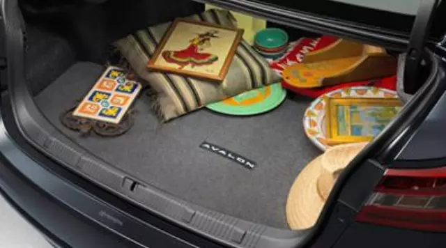 Cargo Mat, Carpet, Black - Toyota (PT206-07132-20)