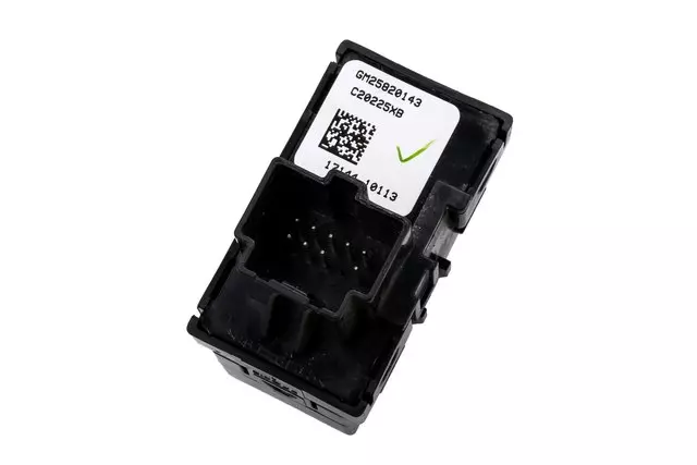 Ebony Passenger Seat Heater Switch - GM (25820143)