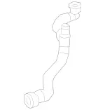 2425017558 - Radiator: Coolant Line for Mercedes-Benz Image
