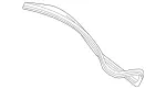 1176930200 - Body: Weatherstrip for Mercedes-Benz Image