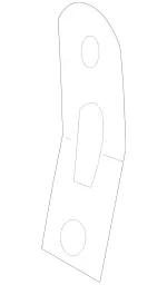 2028851011 - : Plate for Mercedes-Benz: C220, C230 Image