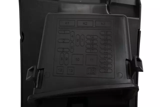 2015-2016 Chevrolet - Jet Black Instrument Panel Knee Bolster - GM (23465051)