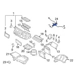 7E5Z19D887AA - HVAC: Wire Harness for Ford: Fusion | Mercury: Milan Image