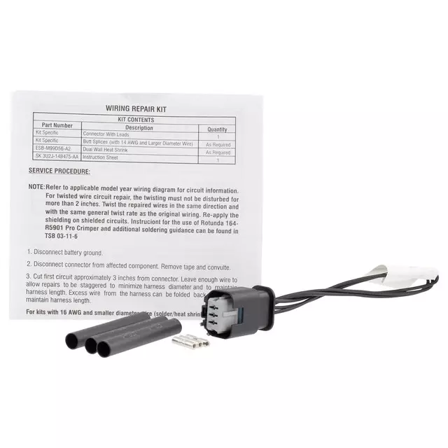 KU2Z14S411EA - : Wire Assembly for Ford Image