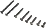 2407 - : Trim Screw Assortment - Black for Dorman Image
