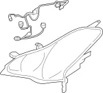 260751BA4A - : Lens &amp; Housing for Infiniti Image