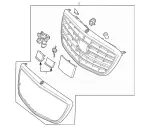 22288023009040 - : Radiator Shell for Mercedes-Benz Image