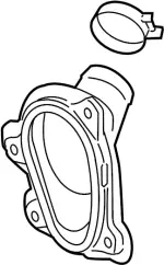 48950AC100 - : Hole Cover for Infiniti Image