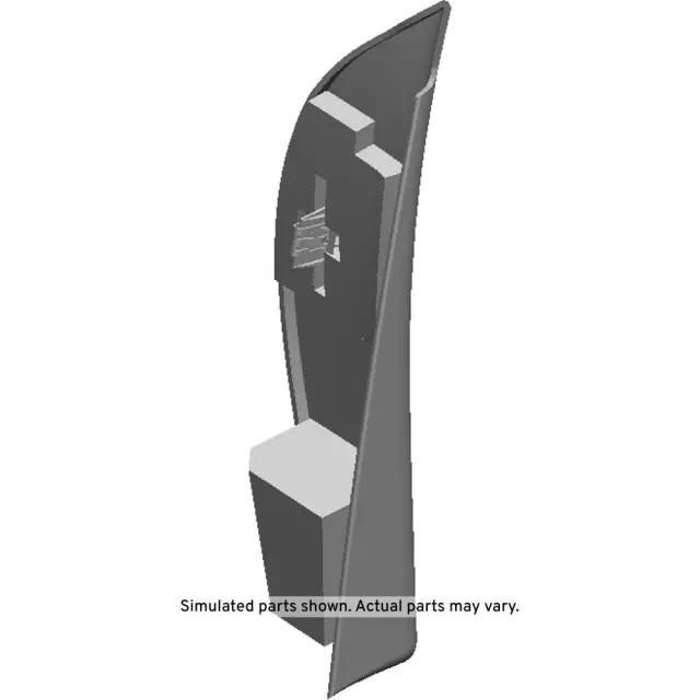 84682291 - Body: Front Molding for Chevrolet: Express 1500, Express 2500, Express 3500 | GMC: Savana 1500, Savana 2500, Savana 3500 Image