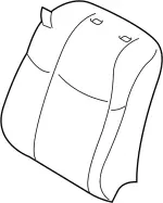 876701MS0A - Body: Seat Back Cover for Infiniti Image