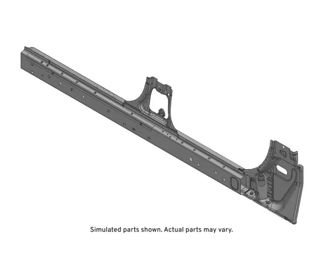84972406 - Body: Rocker Panel Assembly for Chevrolet: Silverado 1500, Silverado 2500 HD, Silverado 3500 HD | GMC: Sierra 2500 HD, Sierra 3500 HD Image