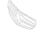 21788027017F24 - Body: Grille for Mercedes-Benz Image