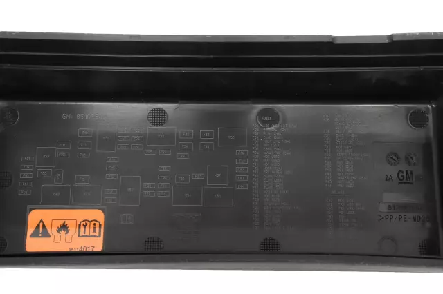 Engine Wiring Harness Fuse Block Cover - GM (85106589)